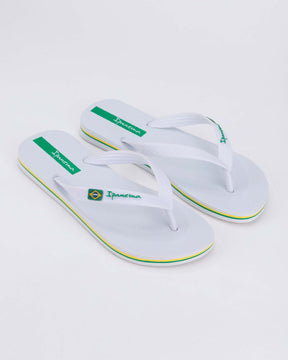 Chinelo de Dedo Brasil Ipanema Branca